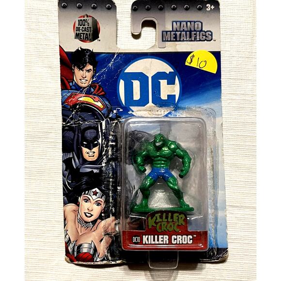 Killer Croc Nano MetalFigs Die-Cast Figure DC10 – Jada Toys DC Comics 2017 - Picture 1 of 1